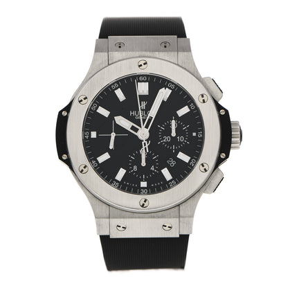 Hublot Stainless Steel Rubber 44mm Big Bang Automatic Watch Black 301.SX.1170.GR 1 of 5
