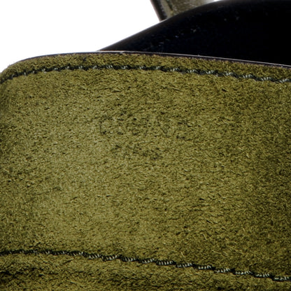 Celine Suede Medium Phantom Luggage Olive 7 of 10