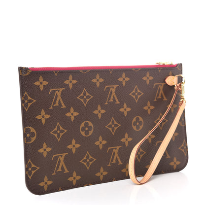 Louis Vuitton Monogram Neverfull MM GM Pochette Pivoine 3 of 7