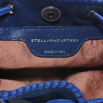 Stella McCartney Faux Leather Small Falabella Shoulder Bag Blue 6 of 16