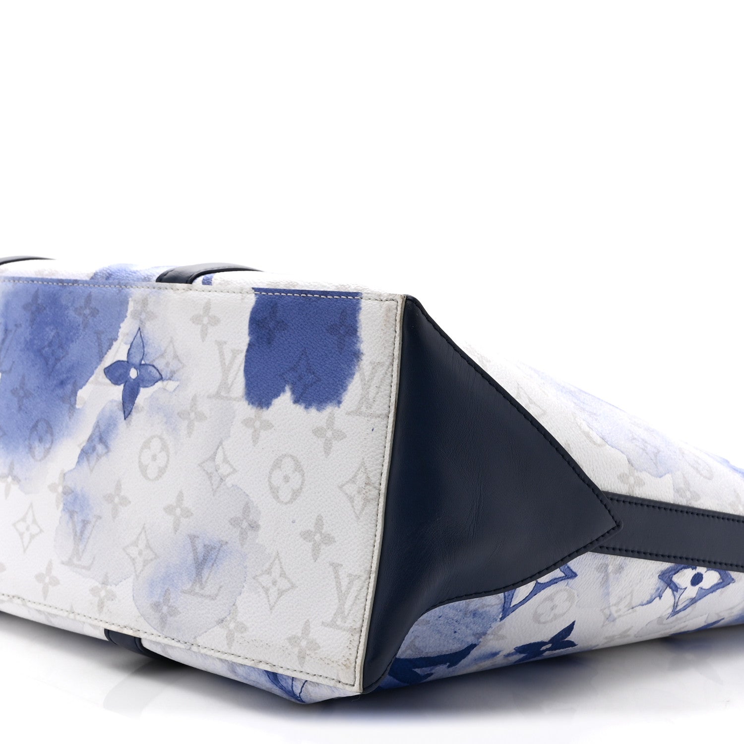 Louis Vuitton Monogram Watercolor New Tote GM Blue 9 of 10