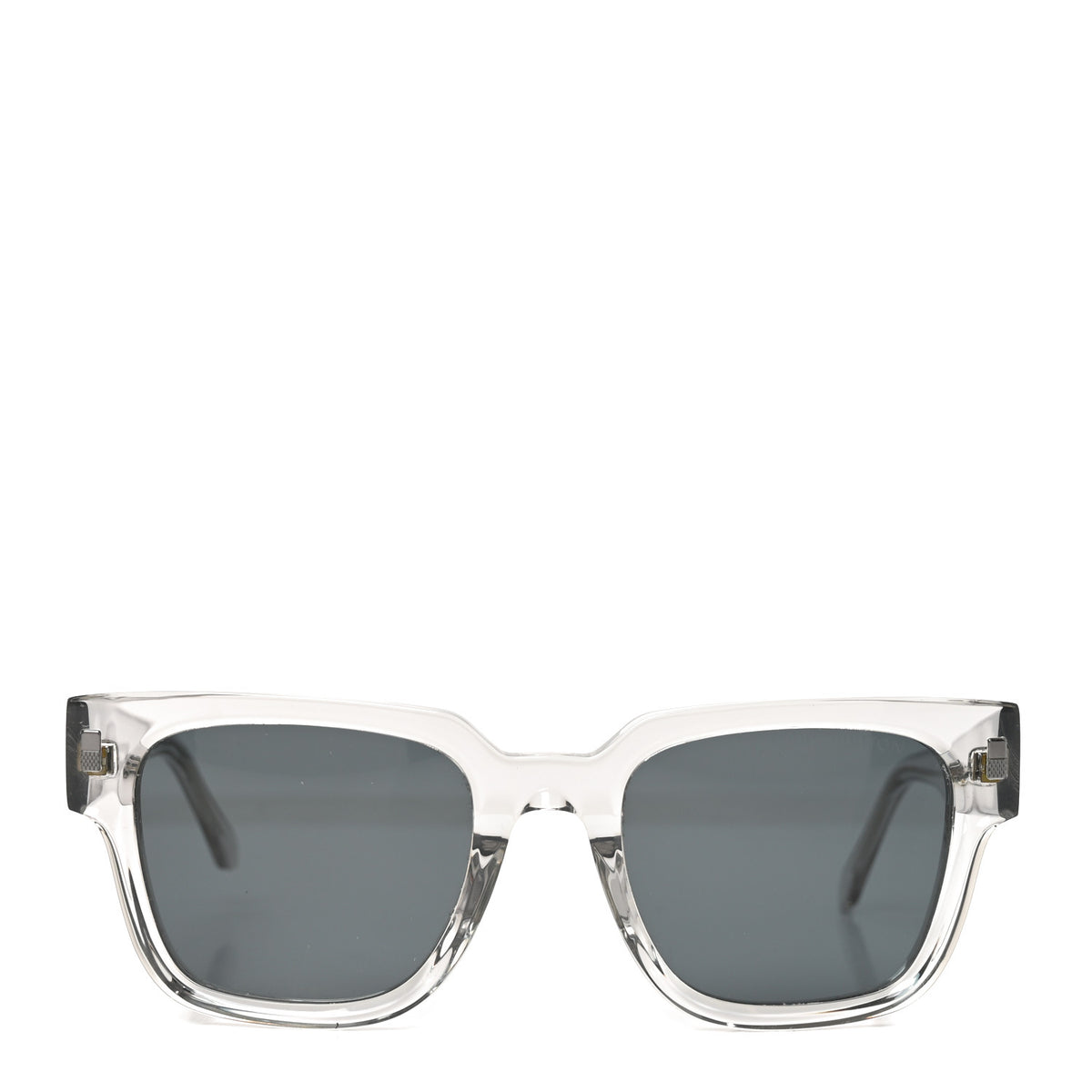 Acetate Escape Square Sunglasses Z1498E Transparent