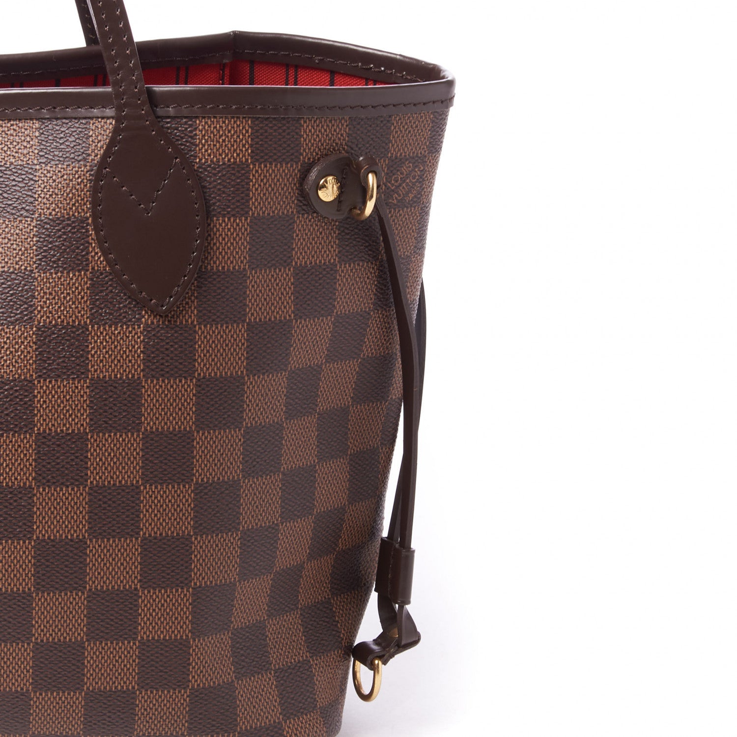 Louis Vuitton Damier Ebene Neverfull PM 5 of 9