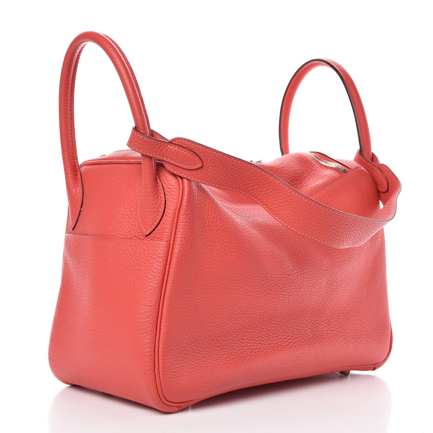 Taurillon Clemence Lindy 30 Rouge Pivoine