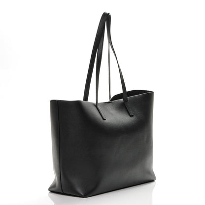 Saint Laurent Calfskin Large Shopping Tote Black 3 of 8