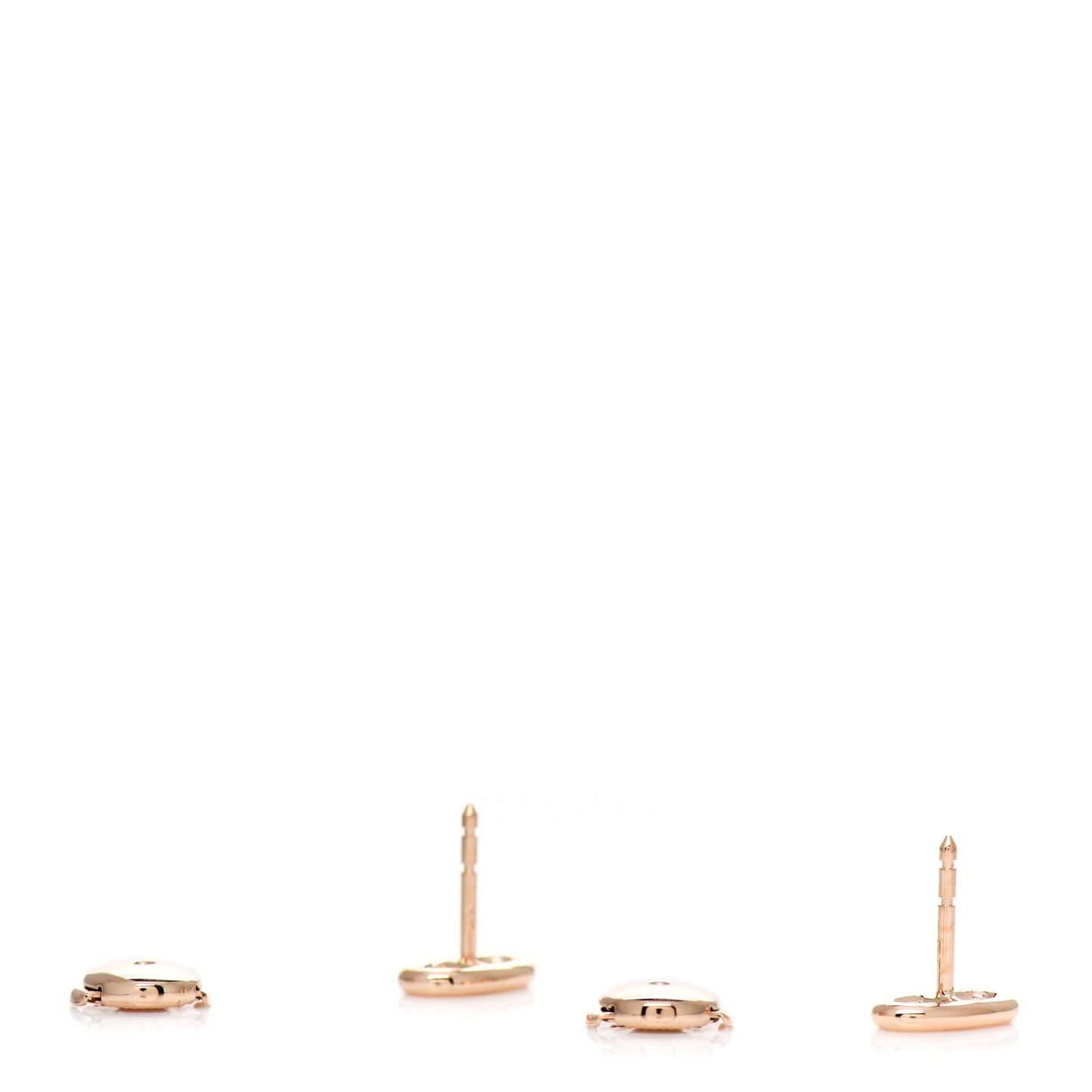 18K Rose Gold TPM Farandole Stud Earrings