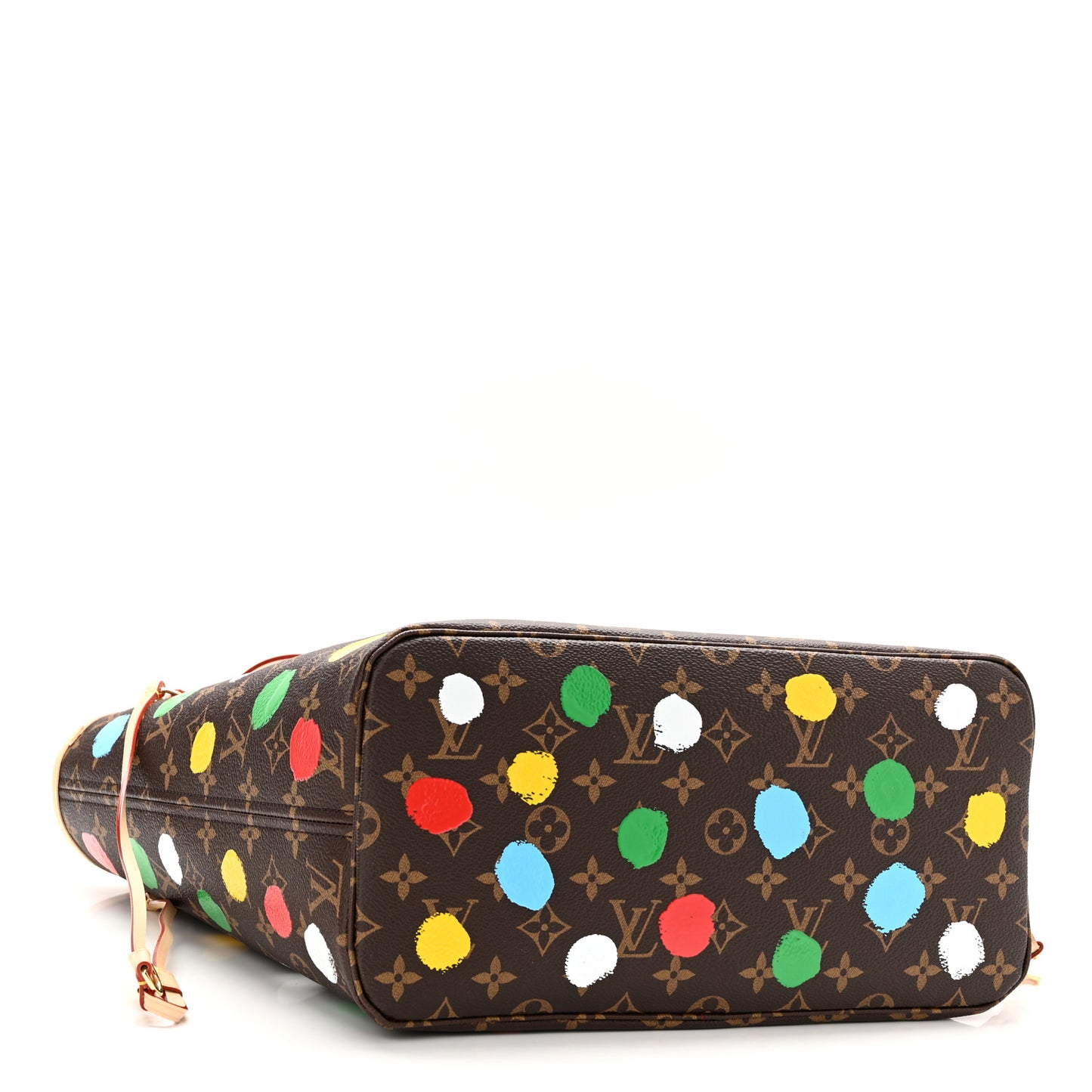 LV X YK Monogram Dots Neverfull MM