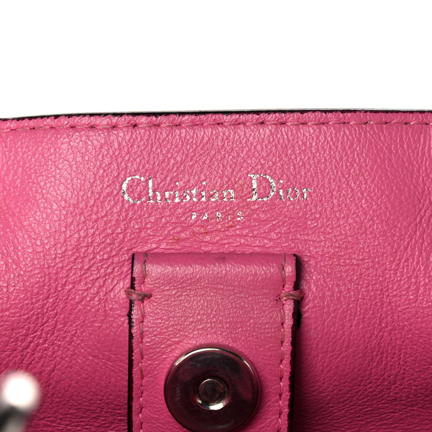 Calfskin Tri-Color Mini Diorissimo Tote