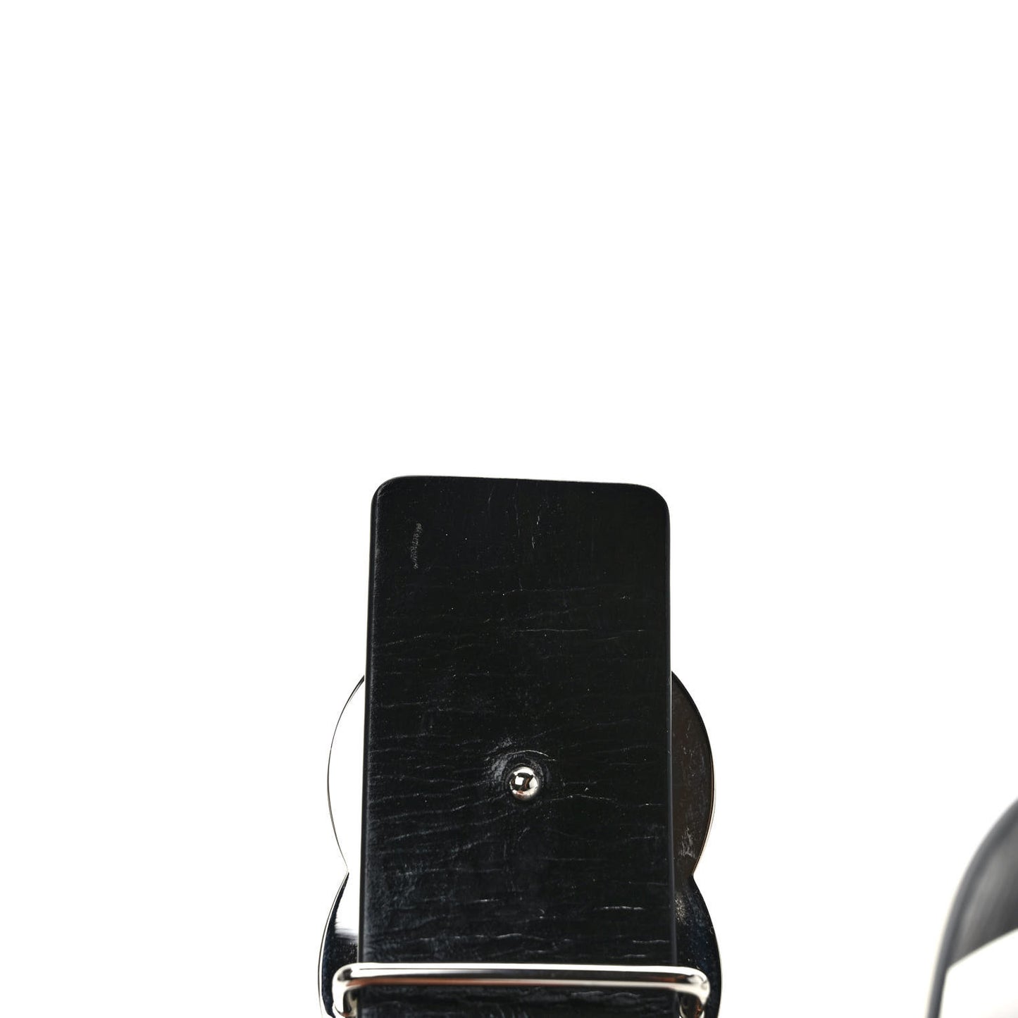 Patent Calfskin CC Reversible Belt 90 36 Black White