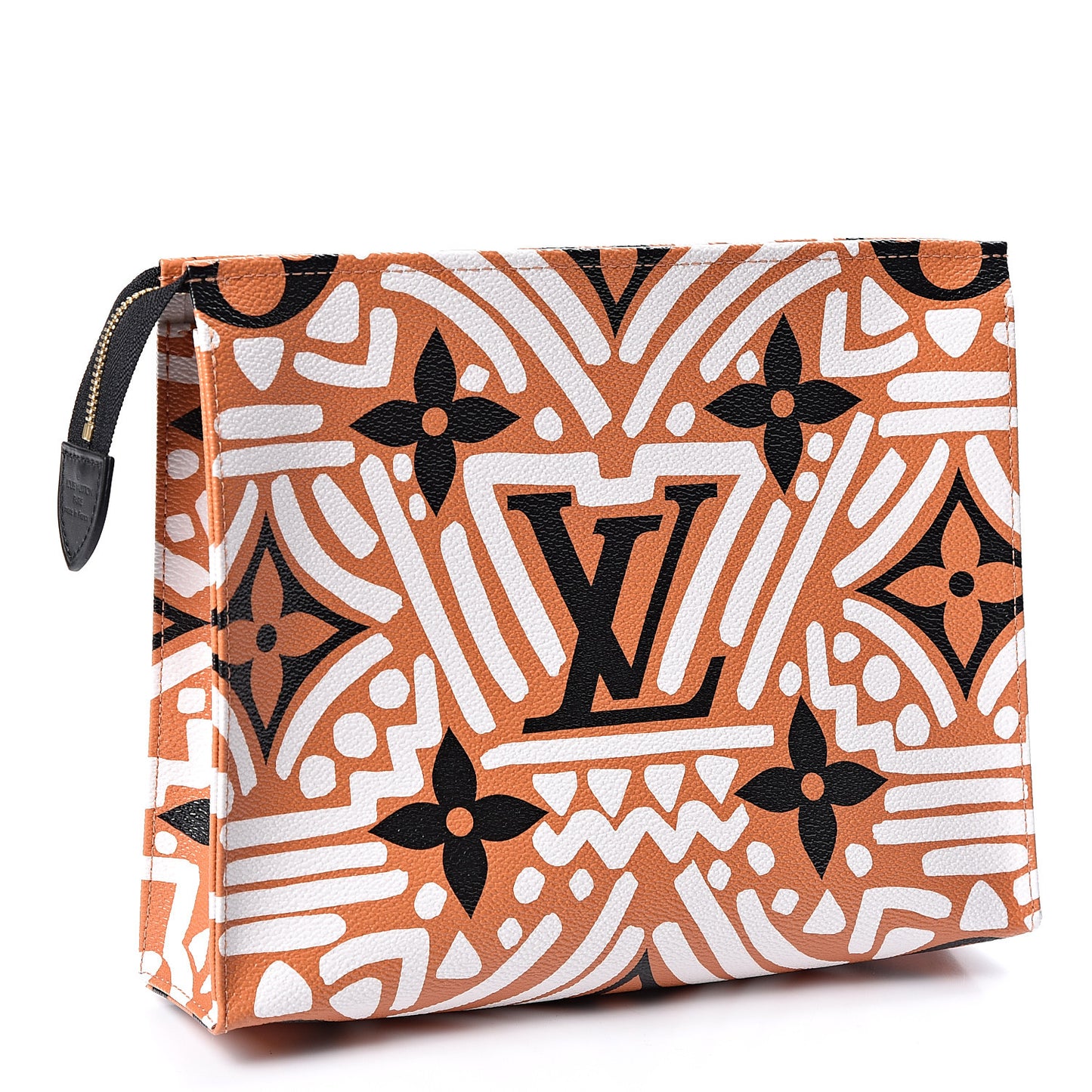 Monogram Giant Crafty Pochette Toiletry 26 Creme Caramel