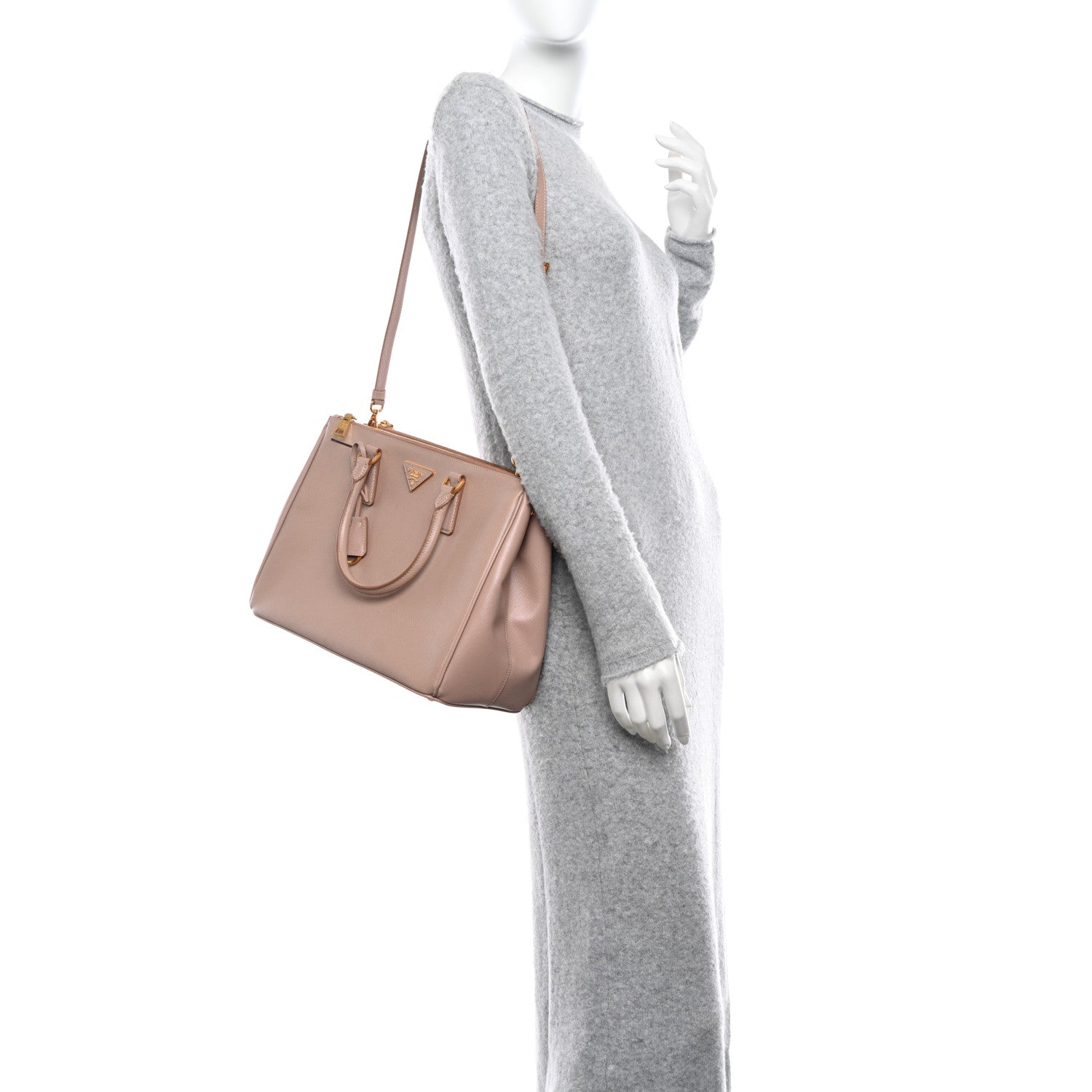 Prada Saffiano Medium Galleria Double Zip Tote Cammeo 2 of 10