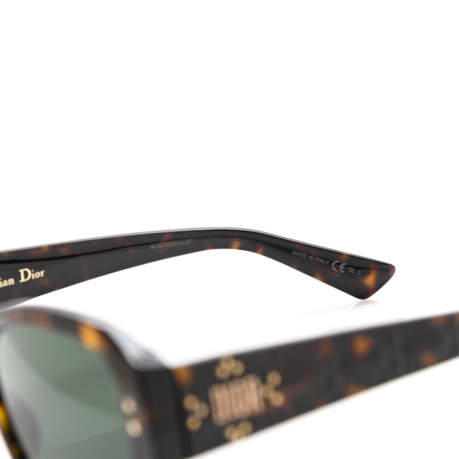 Christian Dior Acetate Cannage Lady Dior Studs 5 Sunglasses Havana 7 of 10