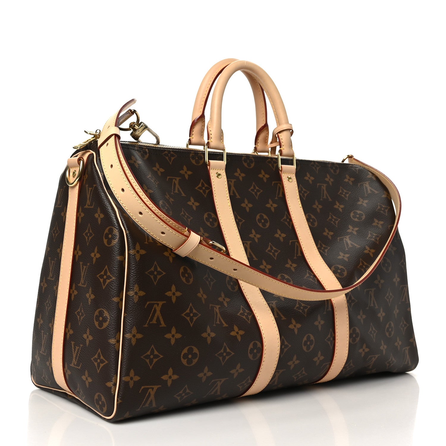 Louis Vuitton Monogram Keepall Bandouliere 45 3 of 11