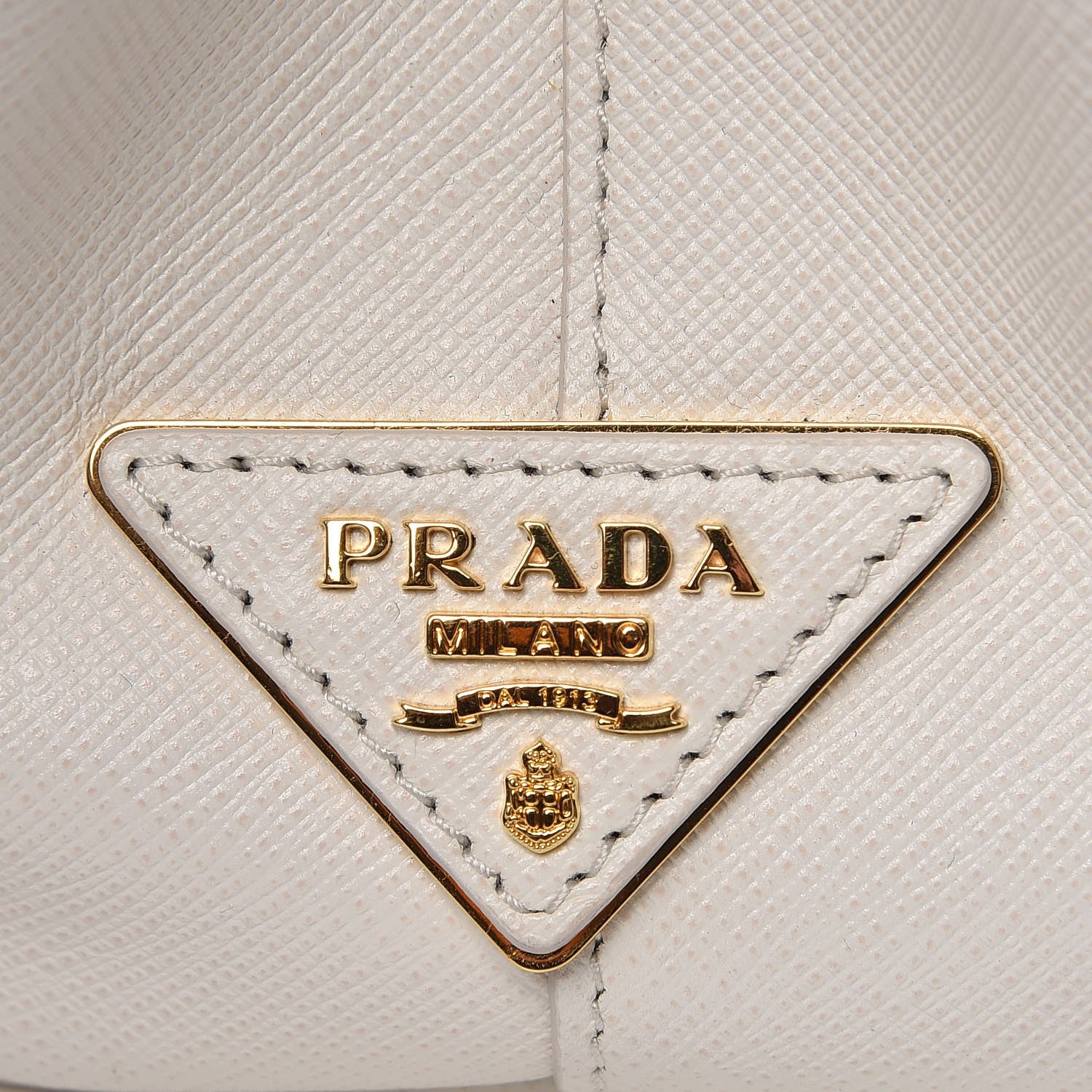 Prada Saffiano Small Galleria Double Zip Garden Tote Bianco 8 of 9