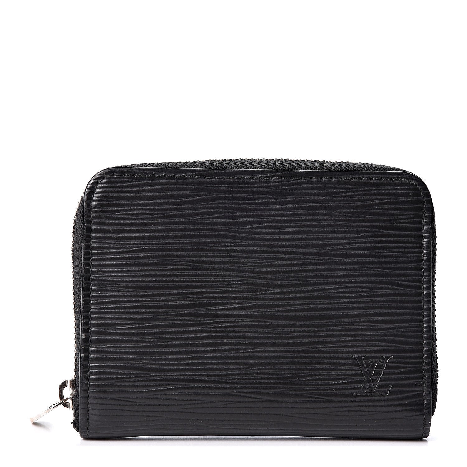Louis Vuitton Epi Zippy Coin Purse Black 1 of 8