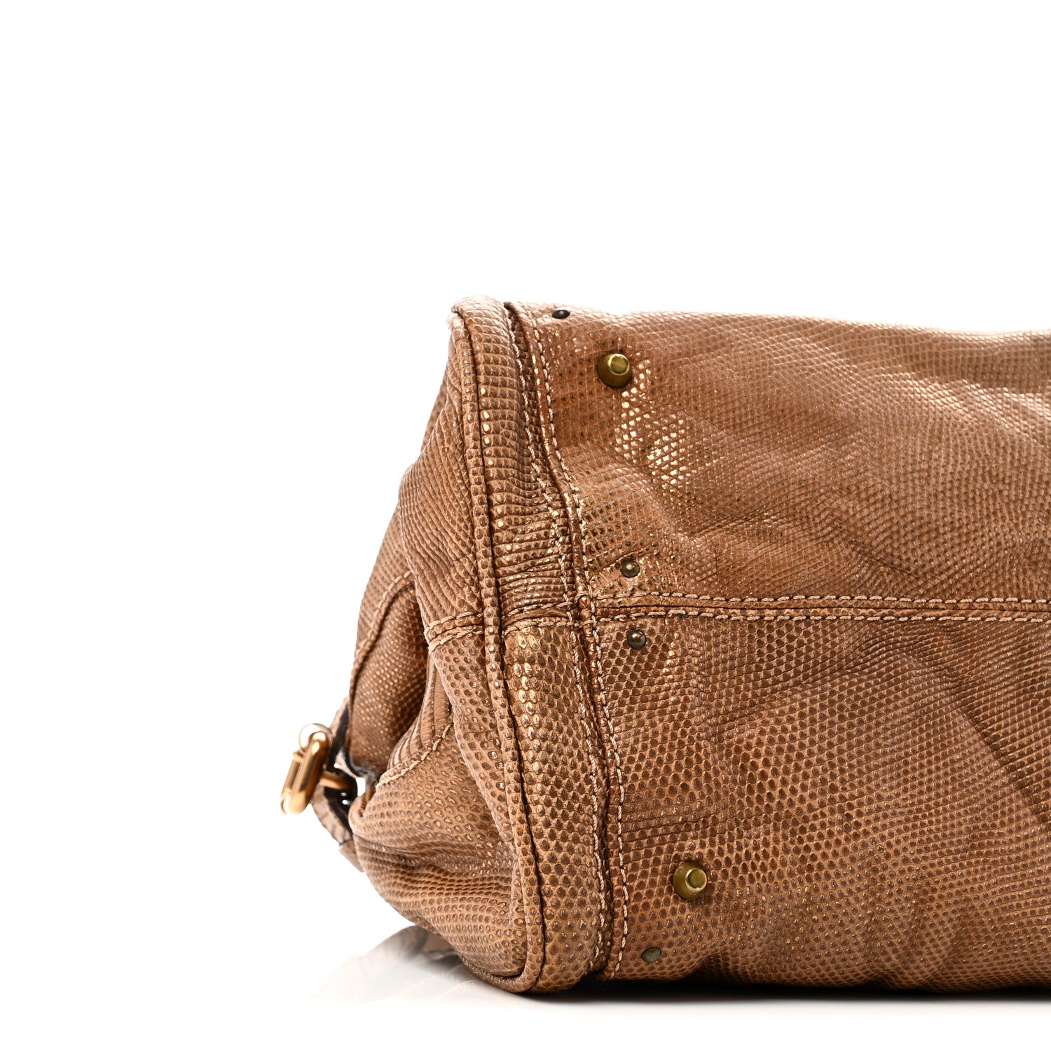 Chloe Lizard Medium Paddington Satchel Bronze 1851952 – FASHIONPHILE