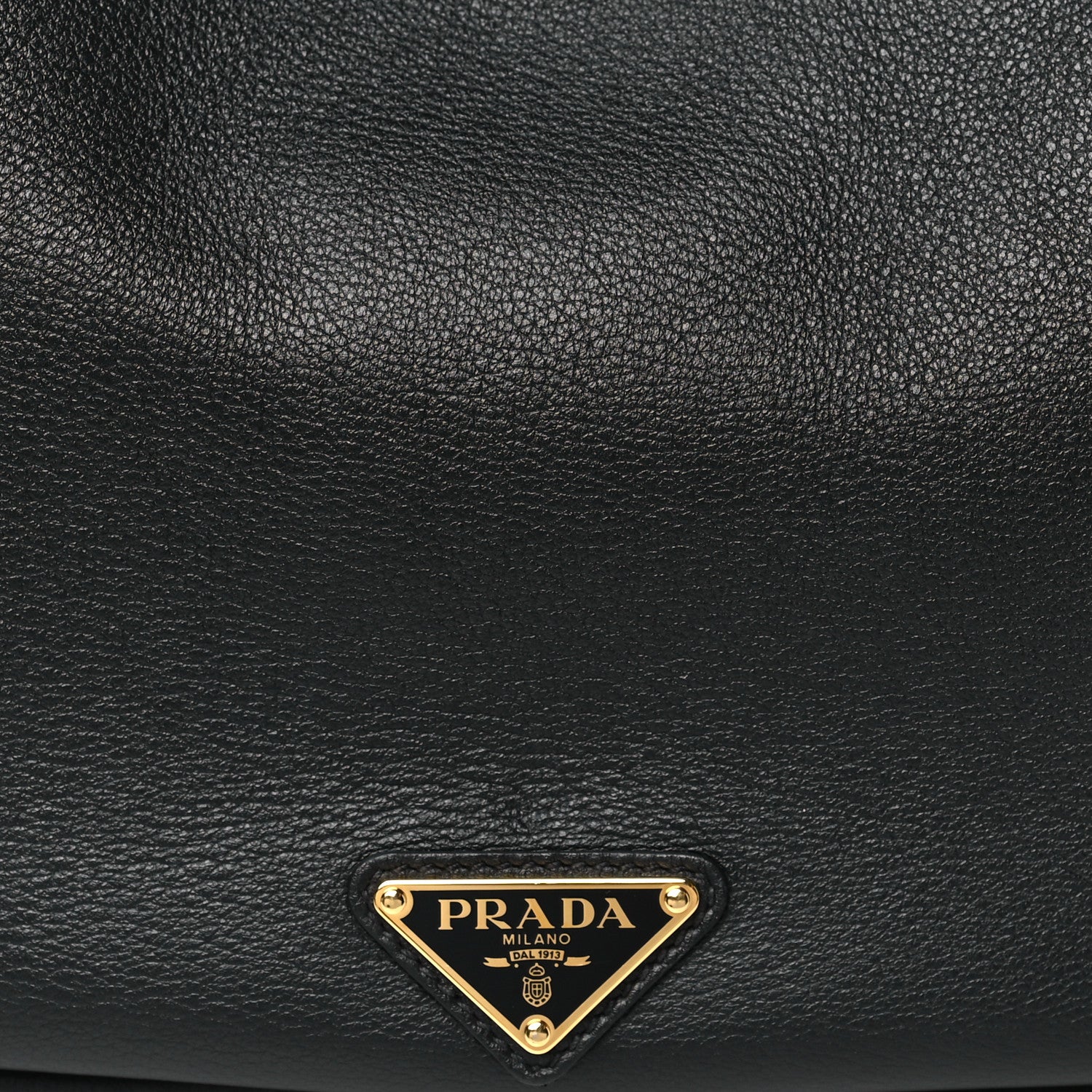 Prada Soft Calfskin Darling Shoulder Bag Black 7 of 9