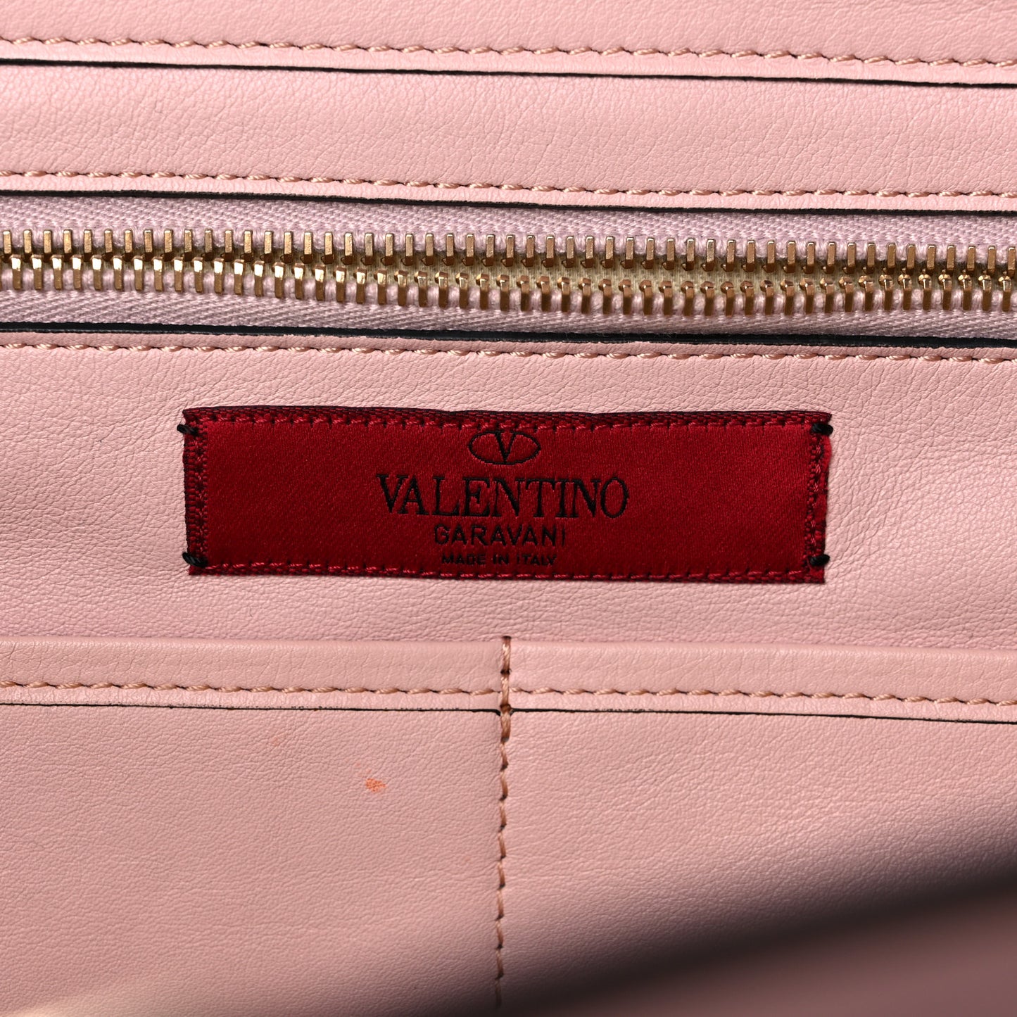Vitello Medium Rockstud Tote Water Rose