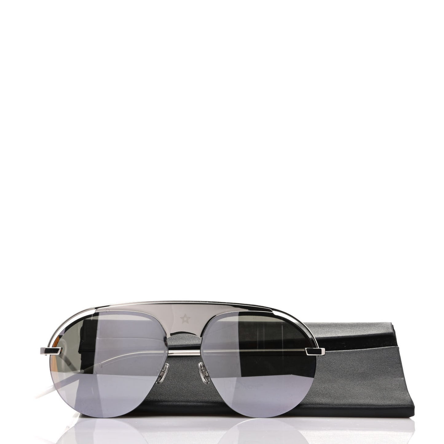 Dio(r)evolution 2 Aviator Sunglasses Silver
