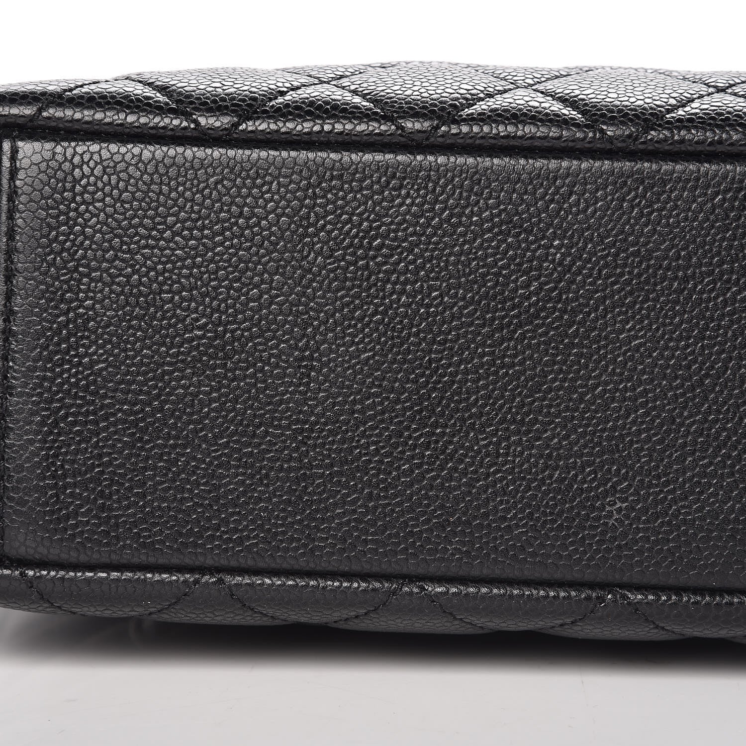 Chanel Caviar Quilted Petit Shopping Tote PST Black 10 of 11