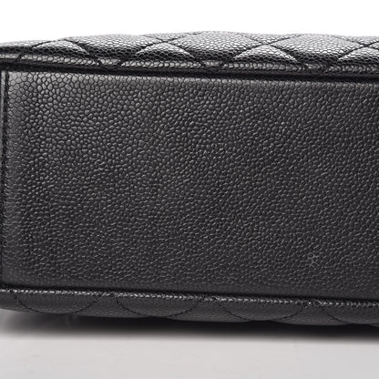 Chanel Caviar Quilted Petit Shopping Tote PST Black 10 of 11