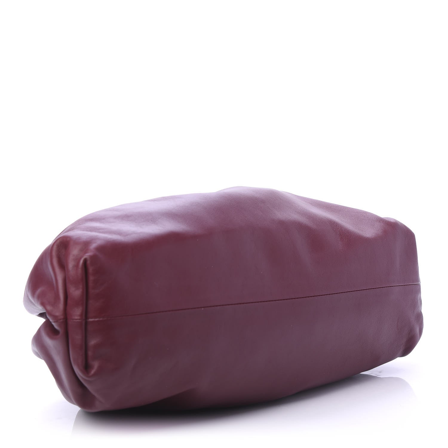 Bottega Veneta Smooth Butter Calf The Pouch Oversized Clutch Bordeaux 4 of 9