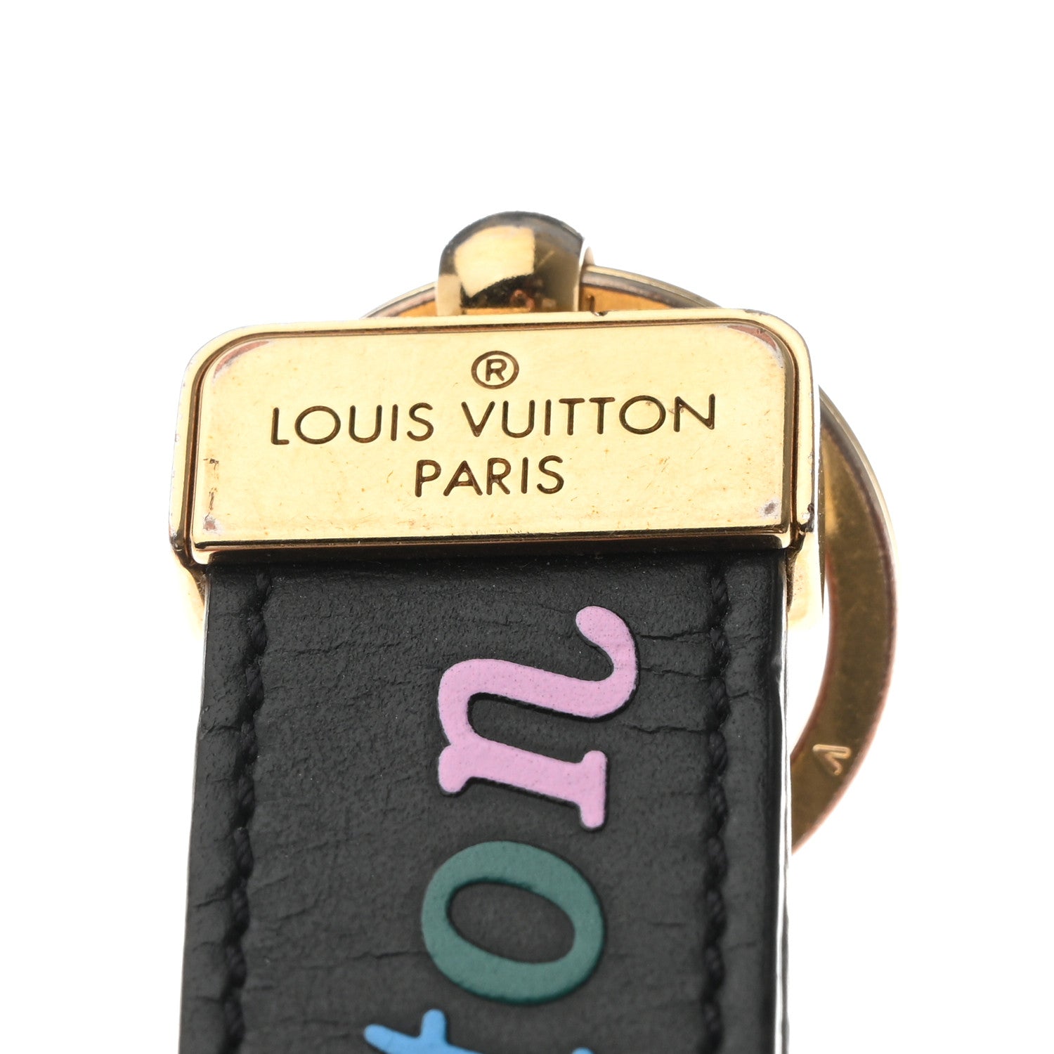 Louis Vuitton Calfskin New Wave Dragonne Key Holder 3 of 3