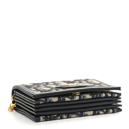 Christian Dior Oblique Nano 30 Montaigne Pouch Blue 4 of 7