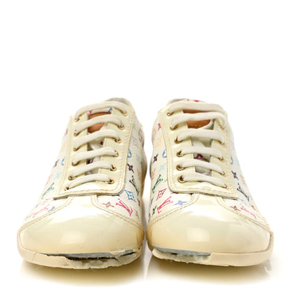 Louis Vuitton Monogram Multicolor Sneakers 36 White 2 of 17