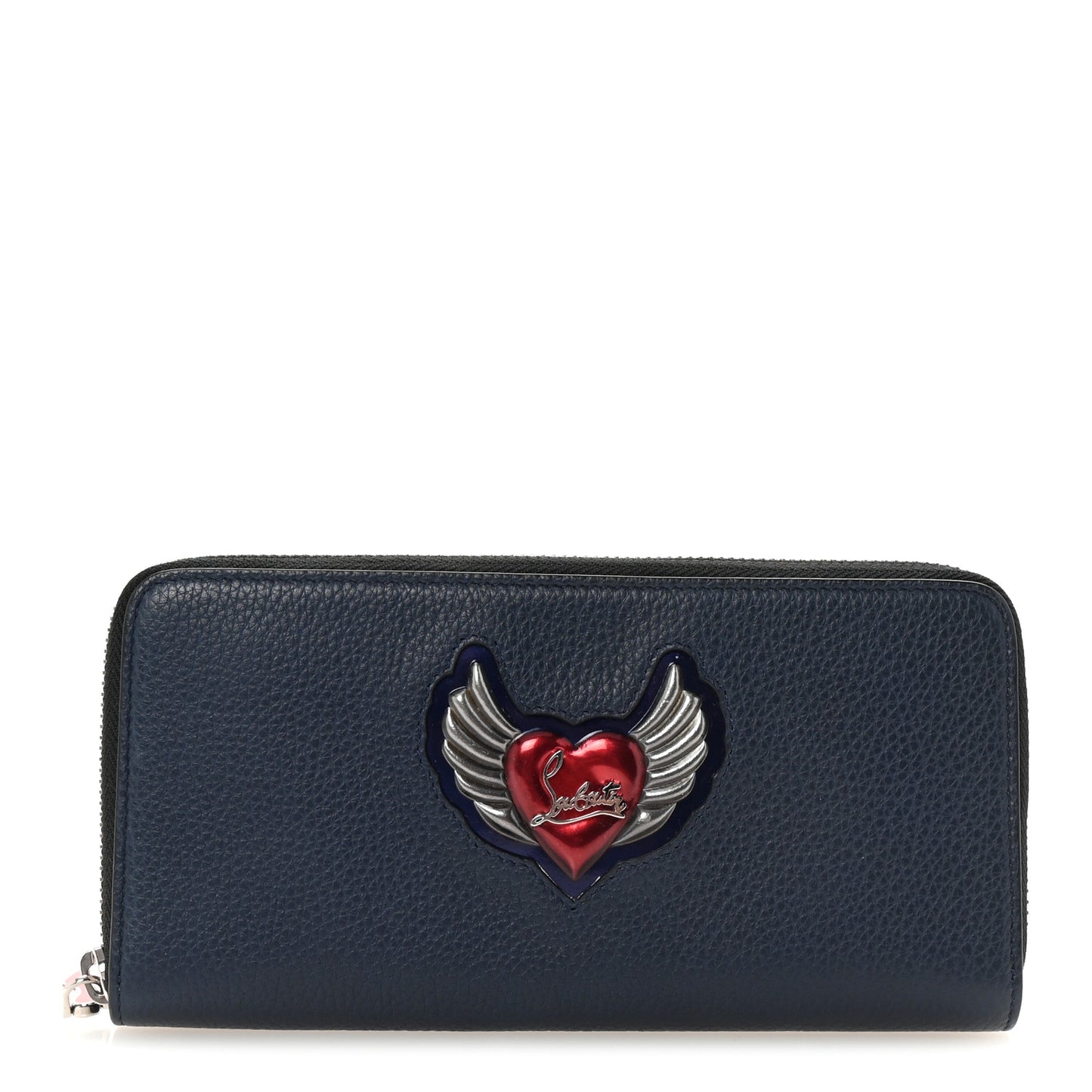Calfskin Mexiloubi Panettone Zip Around Wallet Nuit