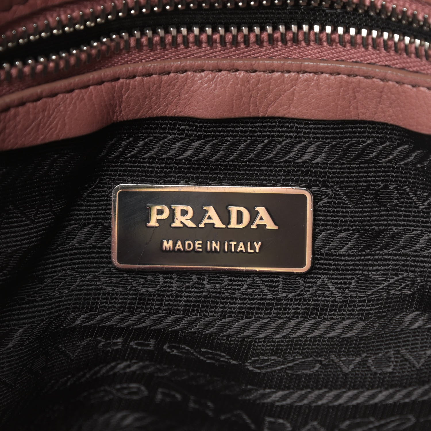 Prada Buffalo Easy Pushlock Flap Shoulder Bag Confetto 6 of 15