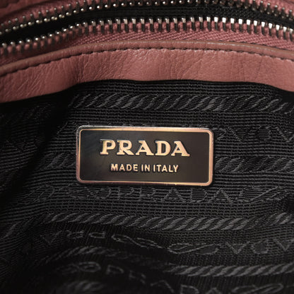 Prada Buffalo Easy Pushlock Flap Shoulder Bag Confetto 6 of 15