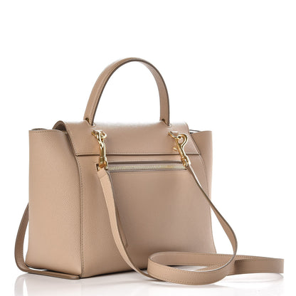 Celine Grained Calfskin Micro Belt Bag Light Taupe 3 of 9
