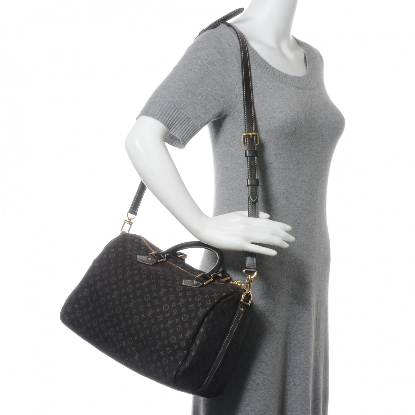 Monogram Idylle Speedy 30 Fusain