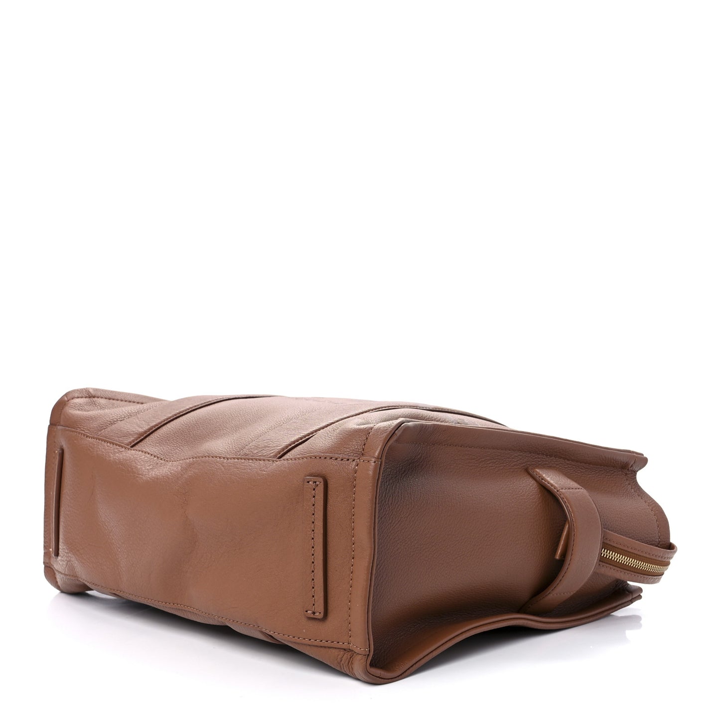 Grained Calfskin Large The Tote Bag Argan Oil