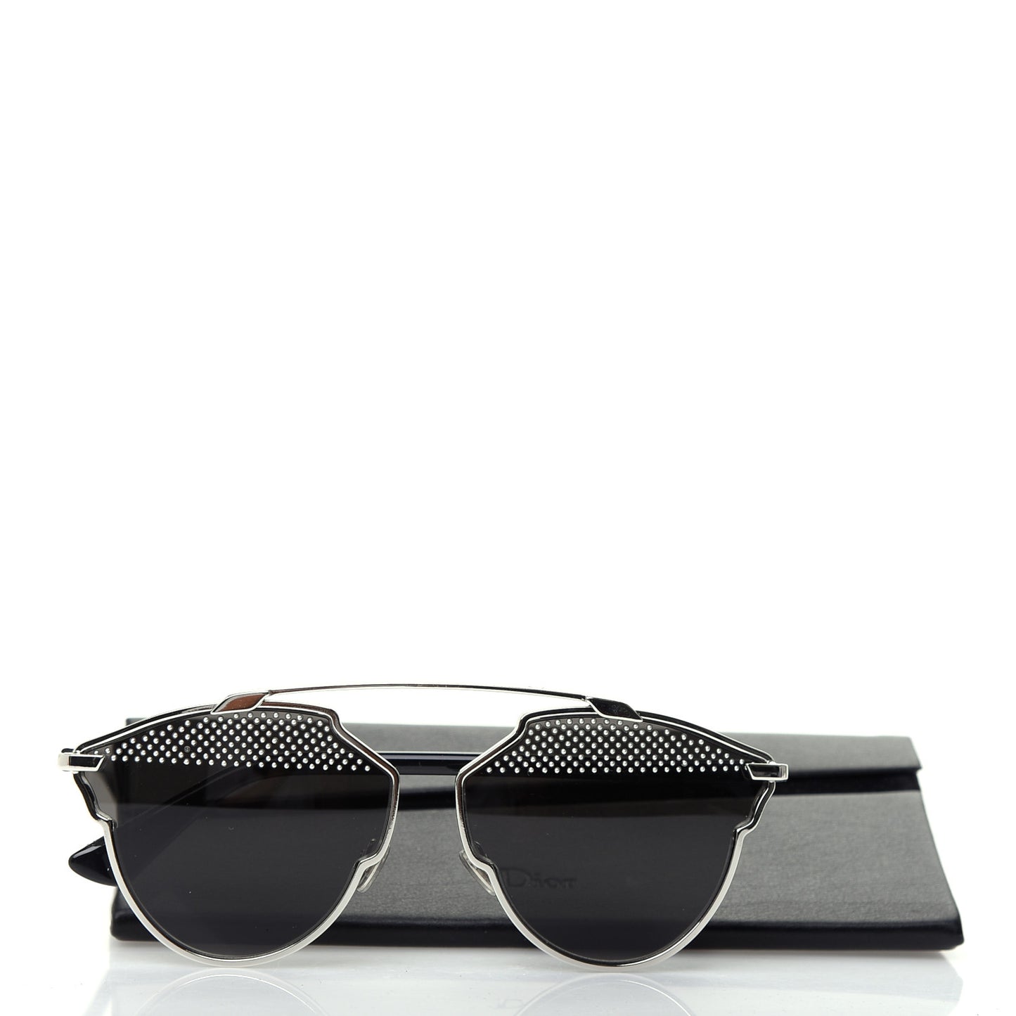 Studded So Real Sunglasses Black
