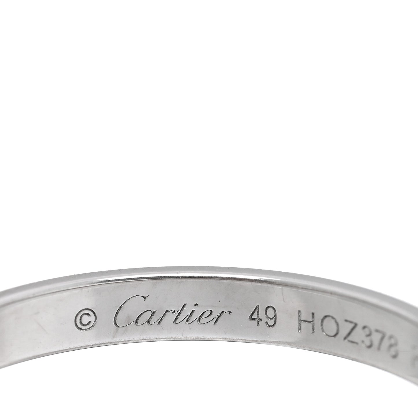 Platinum Diamond 2.3mm D'Amour Wedding Band Ring 49 5