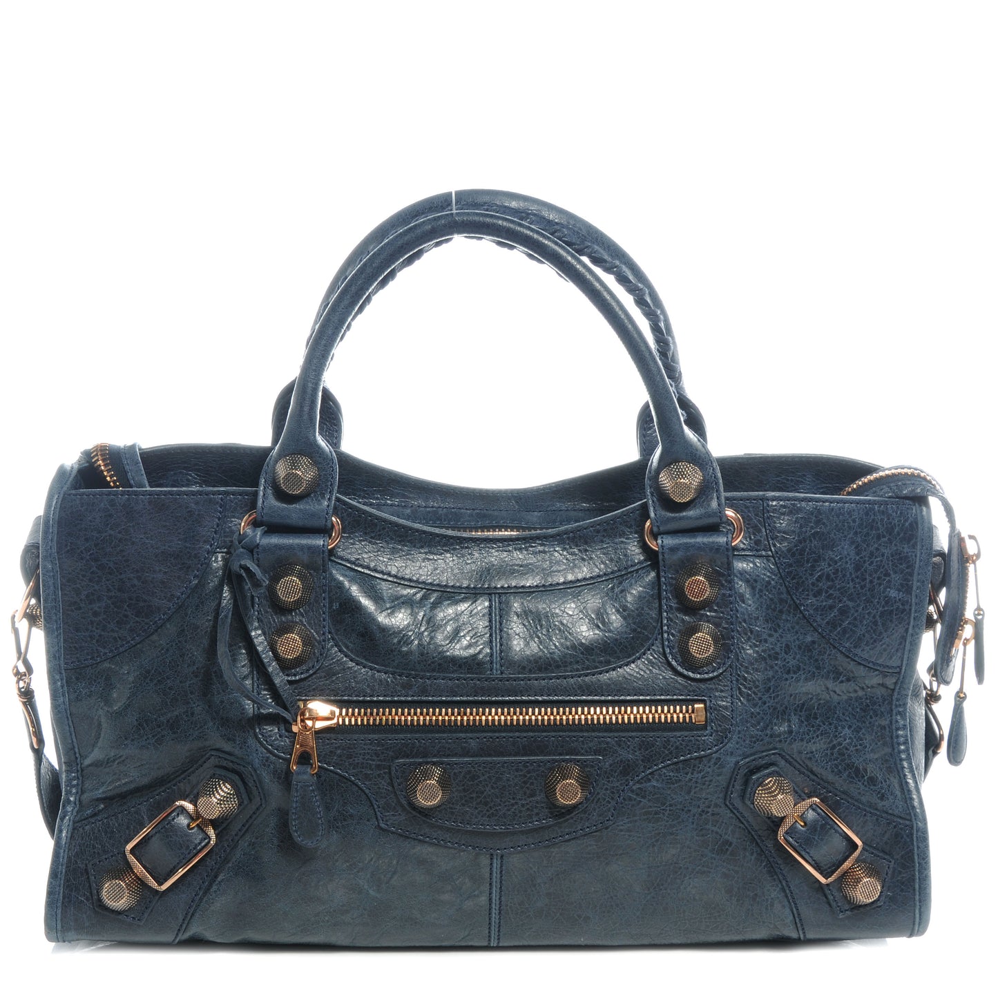 Agneau Giant 12 Rose Gold Hardware Part Time Dark Night