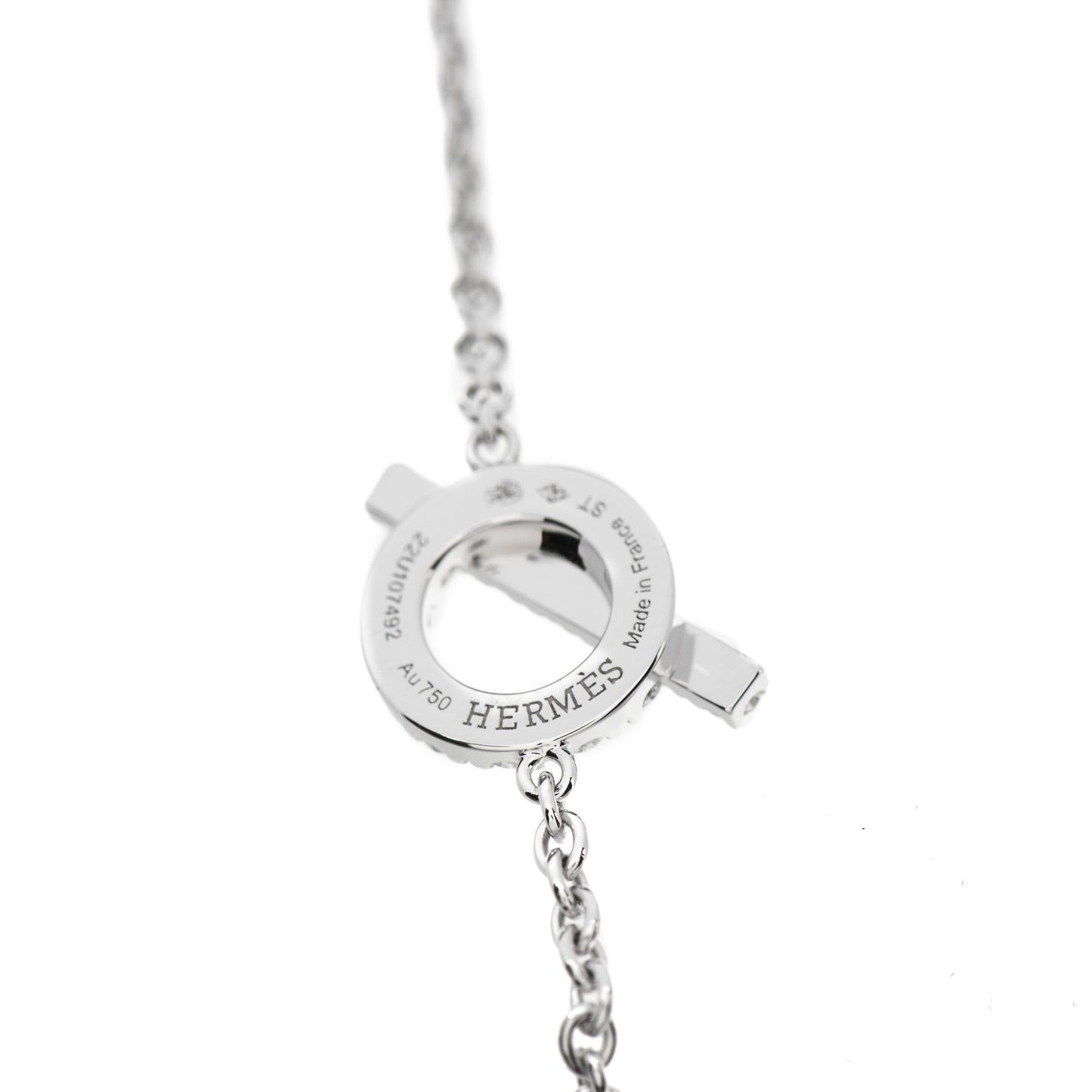 18K White Gold Diamond Finesse Bracelet ST