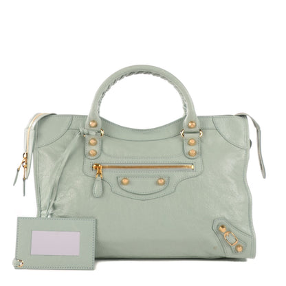 Balenciaga Agneau Giant 12 Gold Hardware City Vert Jade 1 of 9