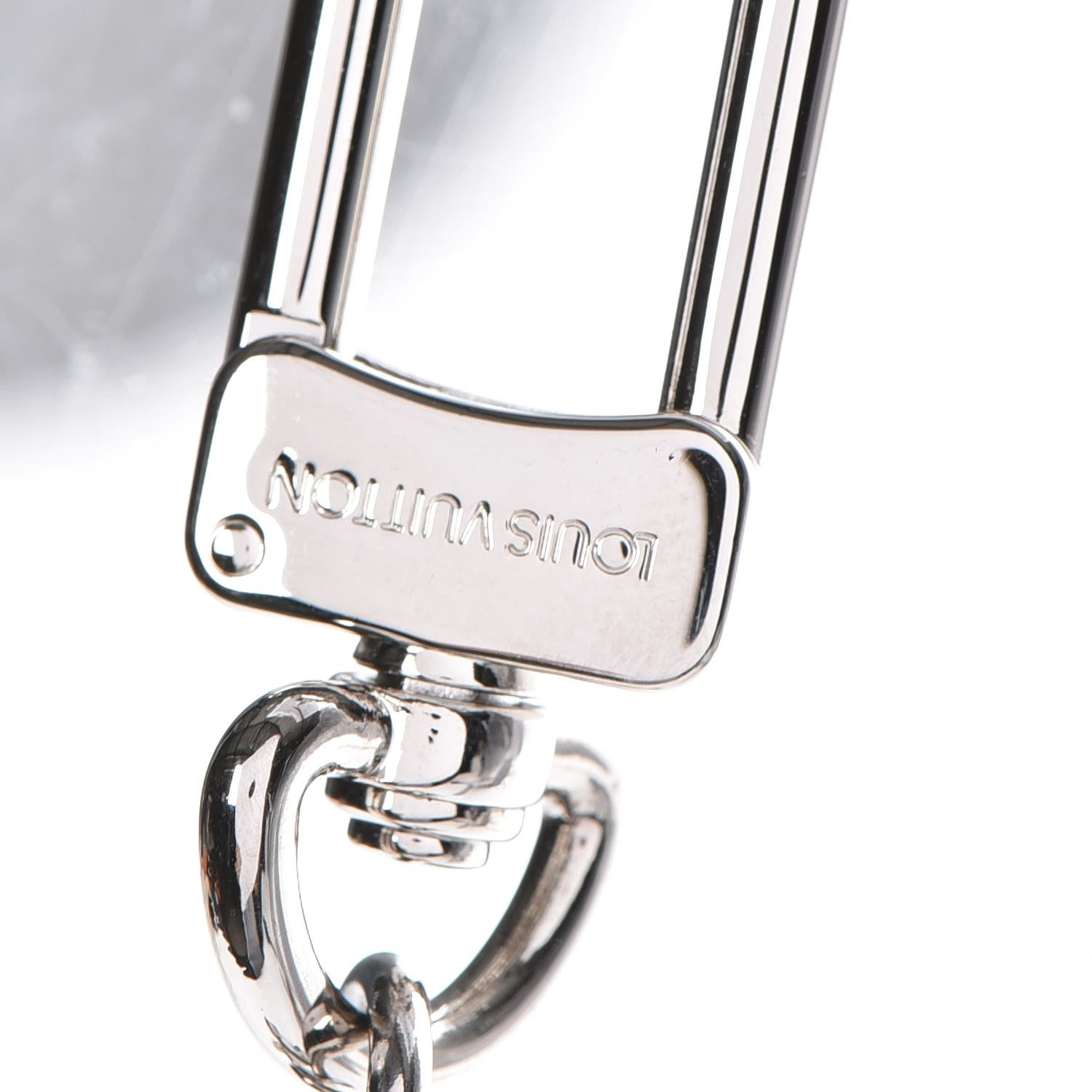 Louis Vuitton LV Initials Key Holder Silver 4 of 6