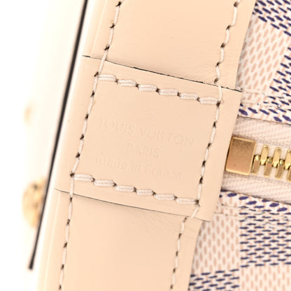 Louis Vuitton Damier Azur Braided Alma BB 6 of 9