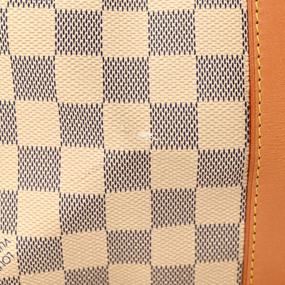 Louis Vuitton LOUIS VUITTON Damier Azur Keepall Bandouliere 45 10 of 12
