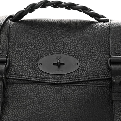 Mulberry Heavy Grain Oversized Alexa Black 7 of 9