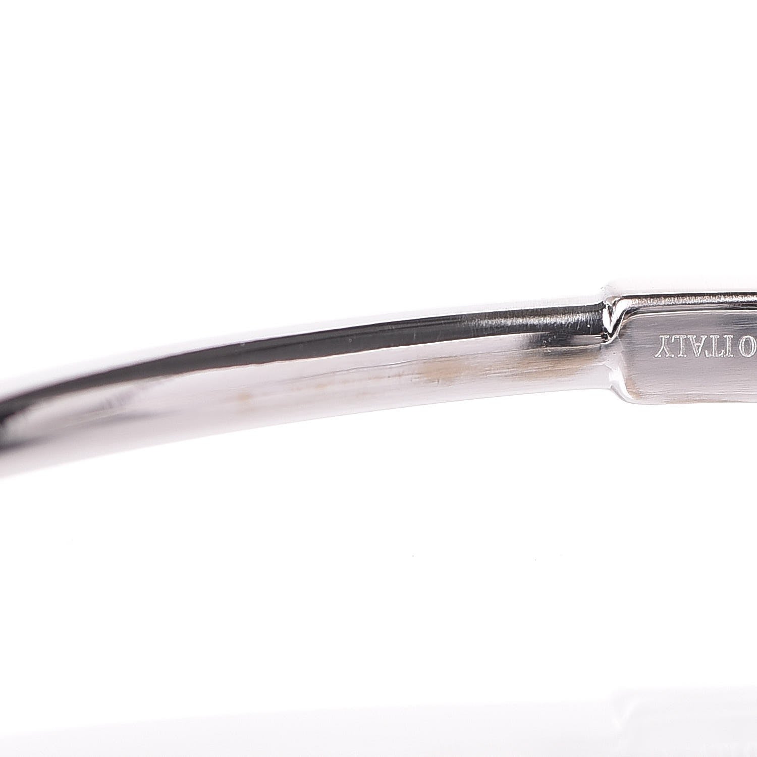 Tiffany 18K White Gold Diamond T Wire Bracelet 5 of 7