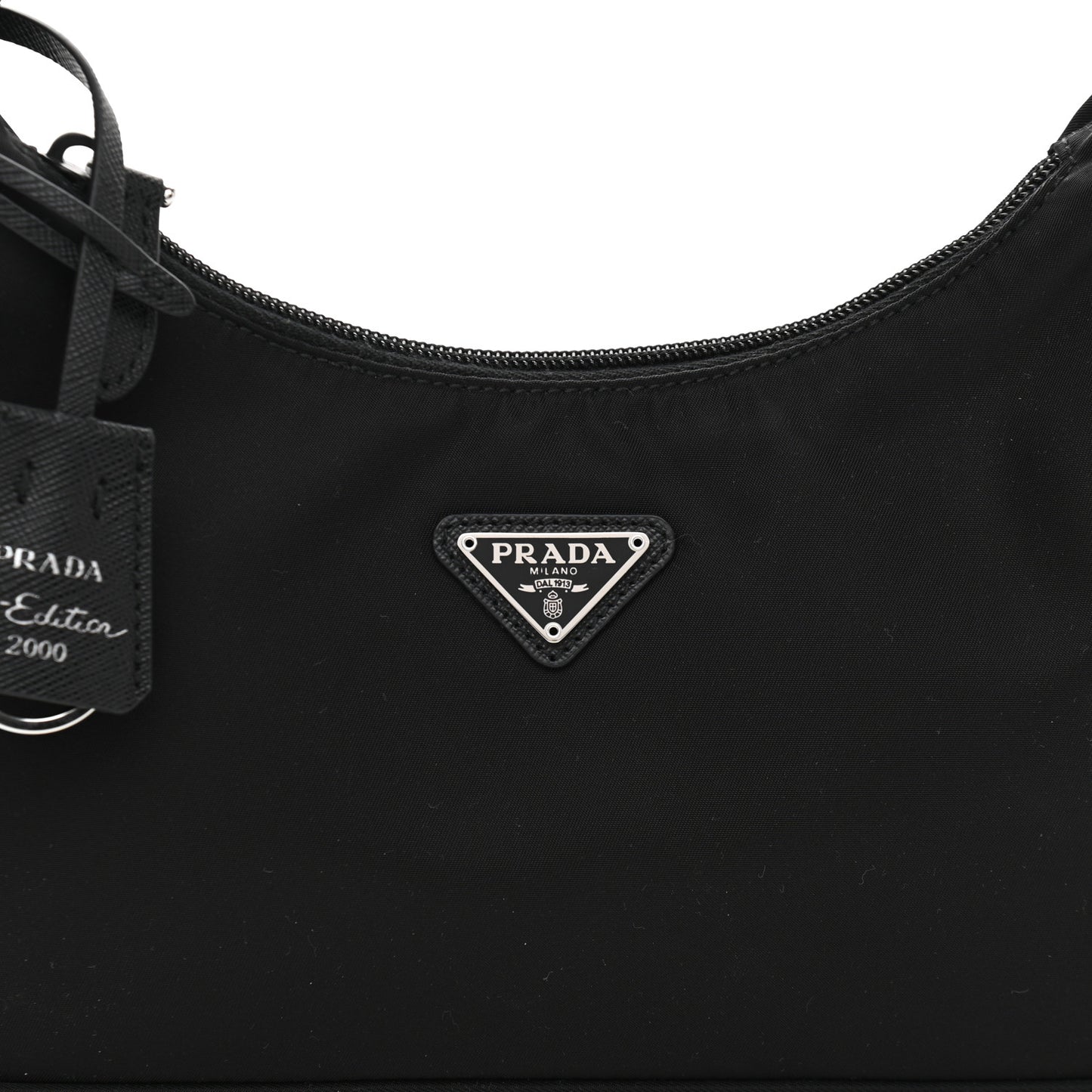 Tessuto Nylon Mini Re-Edition 2000 Bag Black
