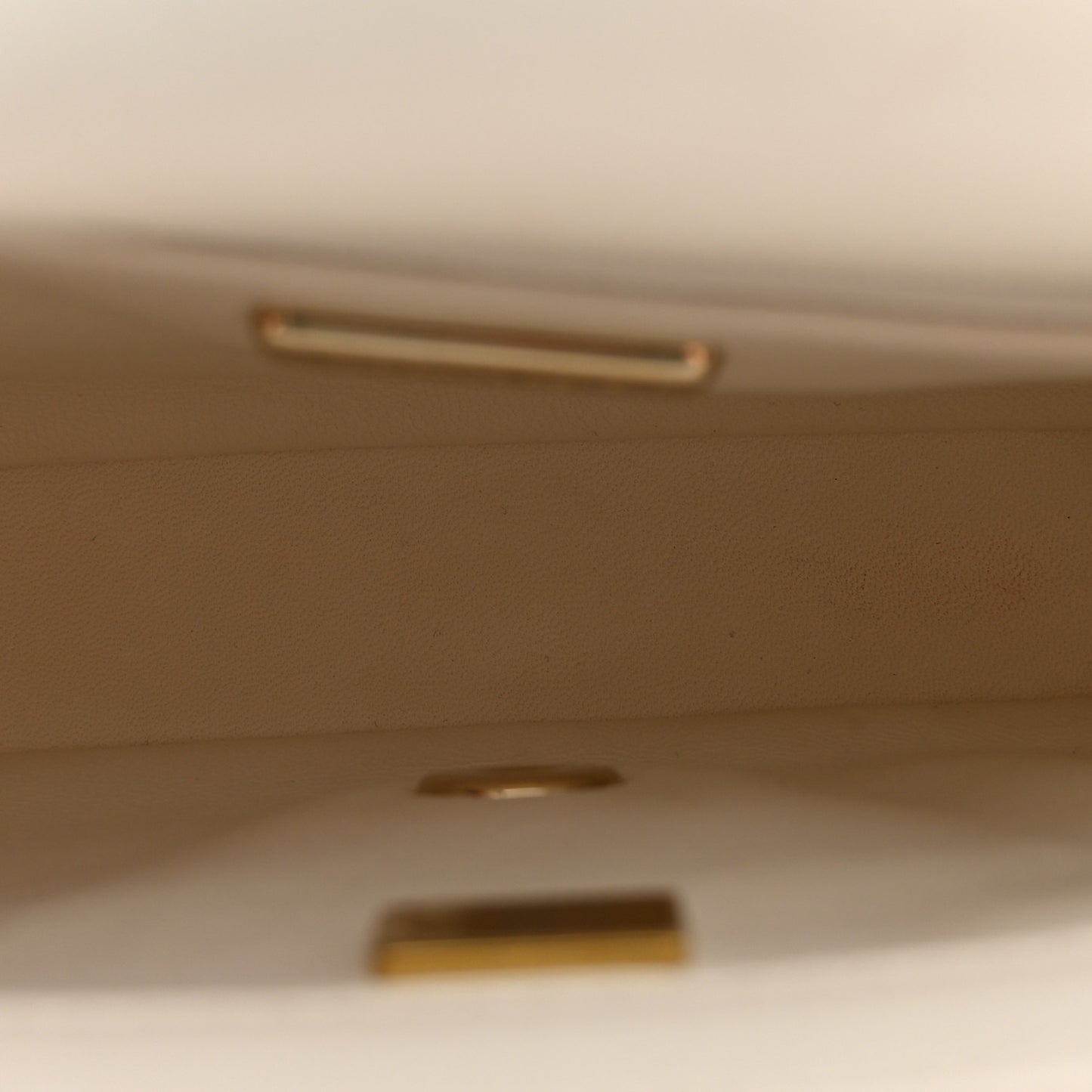 Sequin Mini Rectangular Flap White