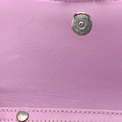 Balenciaga Shiny Box Calfskin Tonal B Hourglass Chain Bag Liliac 13 of 14