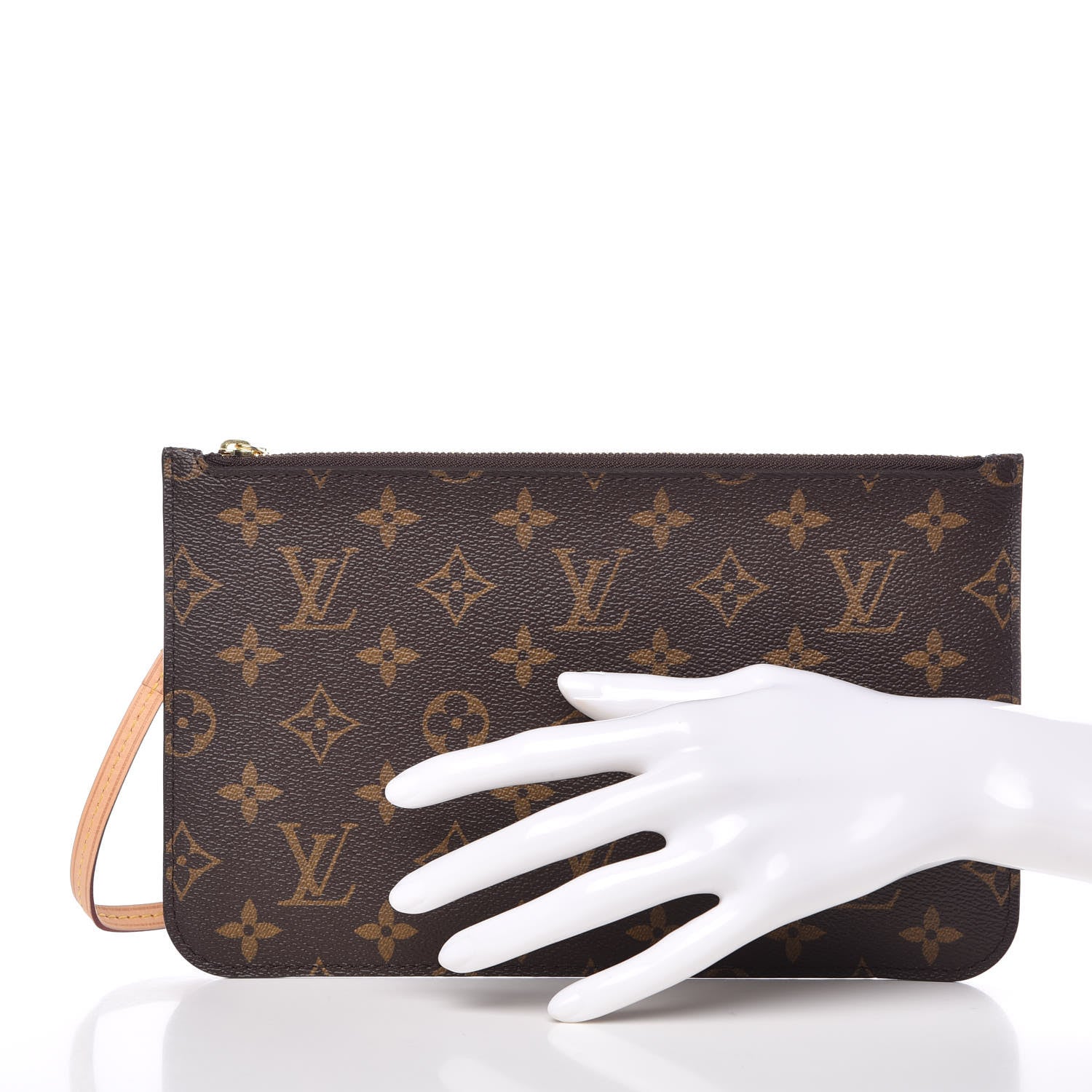 Louis Vuitton Monogram Neverfull MM GM Pochette 2 of 8