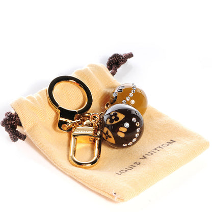 Louis Vuitton Halloween Jack and Lucie Key Cles Brown 5 of 6